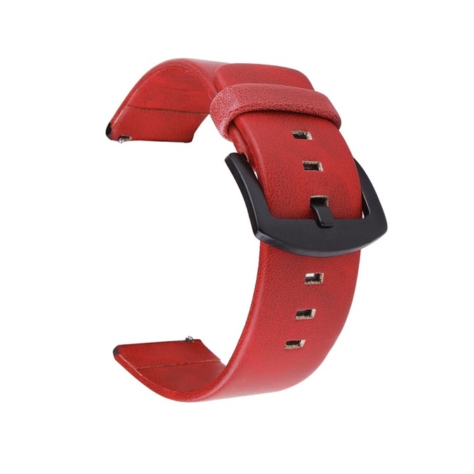 Tali Strap Jam Tangan Pria Kulit Asli Leather Strap Quick Release 20mm 22mm L5BK COD