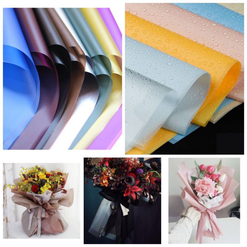 

Kertas Bouquet Transparant Part 1 Flower WrappingFull Colour Part 1 Free Packing