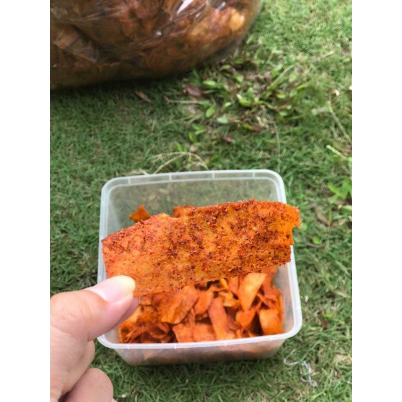 

Kripset 250gr - keripik pedas - Kripik bandung - keripik pedas jadul