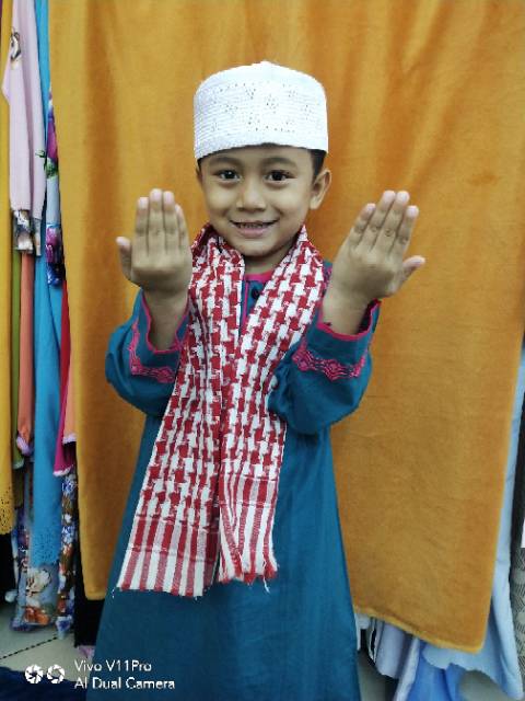 Sorban anak arafat merah