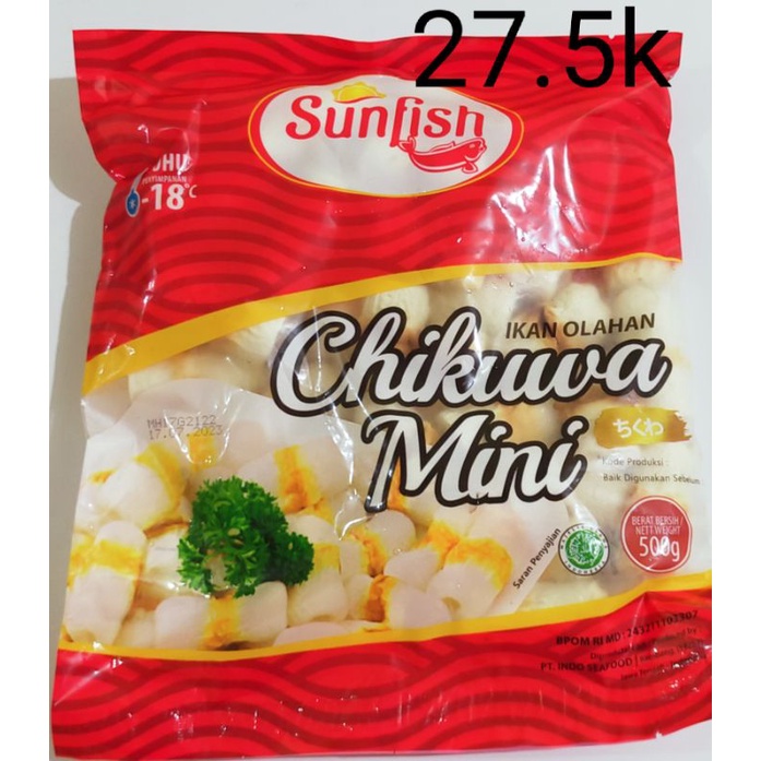 

chikuwa mini sunfish 500g