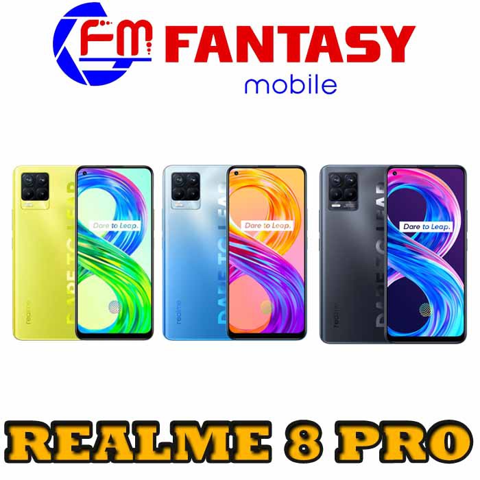 Hp Realme 8 Pro 8/128GB -Garansi Resmi Realme Indonesia