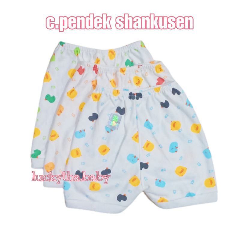 3pcs Celana pendek bayi shankusen / Celana bayi baru lahir / Celana shankusen