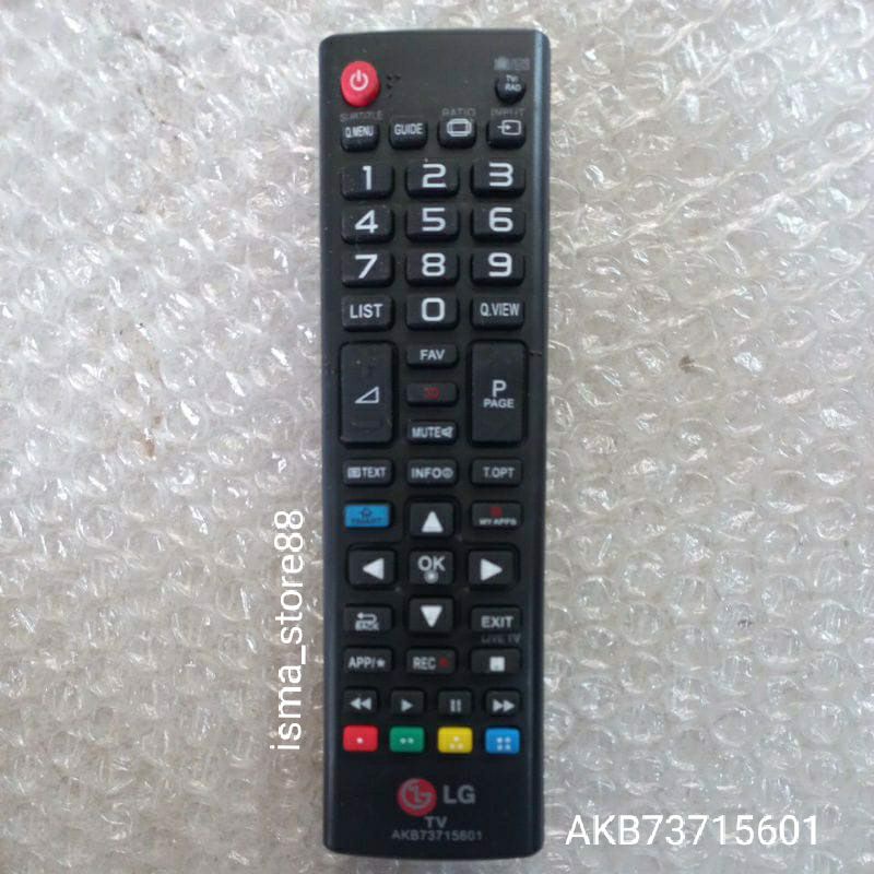 REMOT TV LG SMART 3D LCD LED AKB73715601