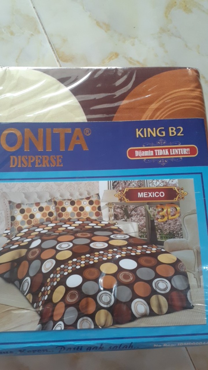 Sprei Bonita Ukuran 180x200 Bantal 2 Part 2