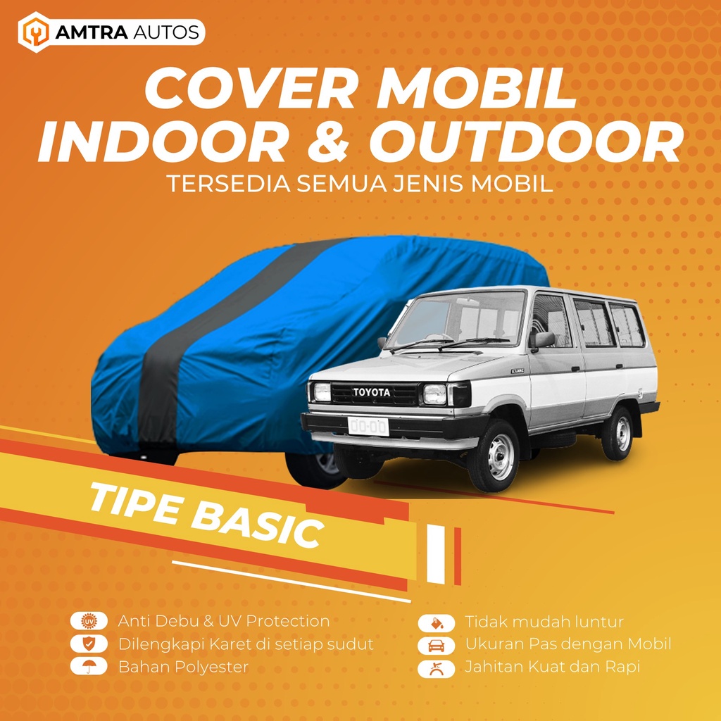 COVER PREMIUM MOBIL KIJANG KOTAK KIJANG KAPSUL INDOOR OUTDOOR WATERPROOF