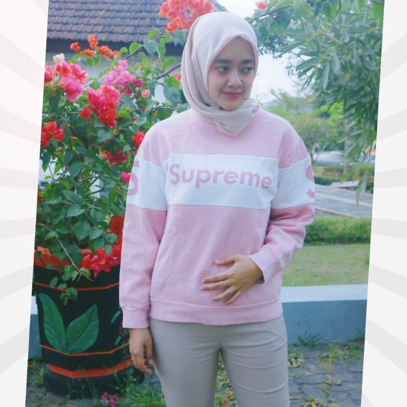 Sweater Crewneck Supreme