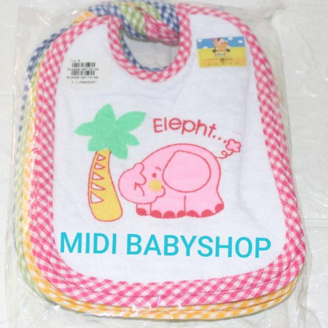 3 pcs Celemek bayi / Slabber / Tatakan air liur bayi - SNI