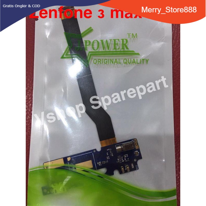 Fleksibel Flexibel Flexible PCB Con TC Konektor Charger Asus Zenfone 3 Max 5.2 inch ZC520TL