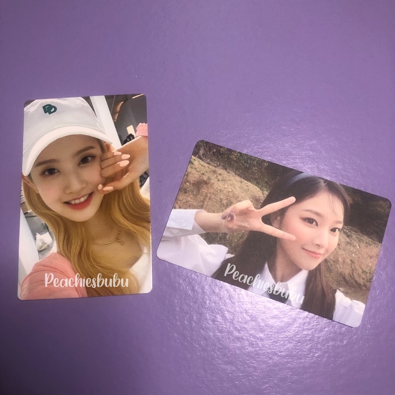 SIEUN STAYC STEREO POB APPMUS APPLE MUSIC & HYUNJIN LOONA PC SG22