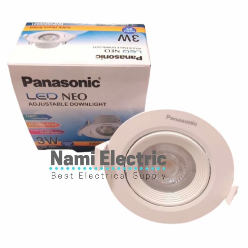 Lampu LED Spotlight / Downlight LED COB Panasonic Neo 3 Watt