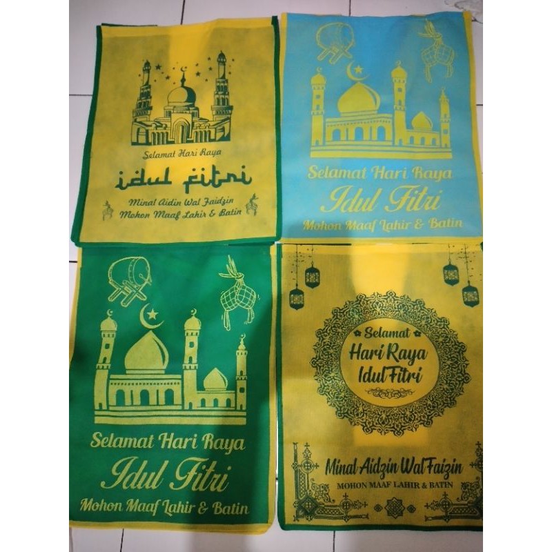 Tas Spunbond Lebaran Idul Fitri JUMBO Goodie Bag Parcel Sembako Harga Murah