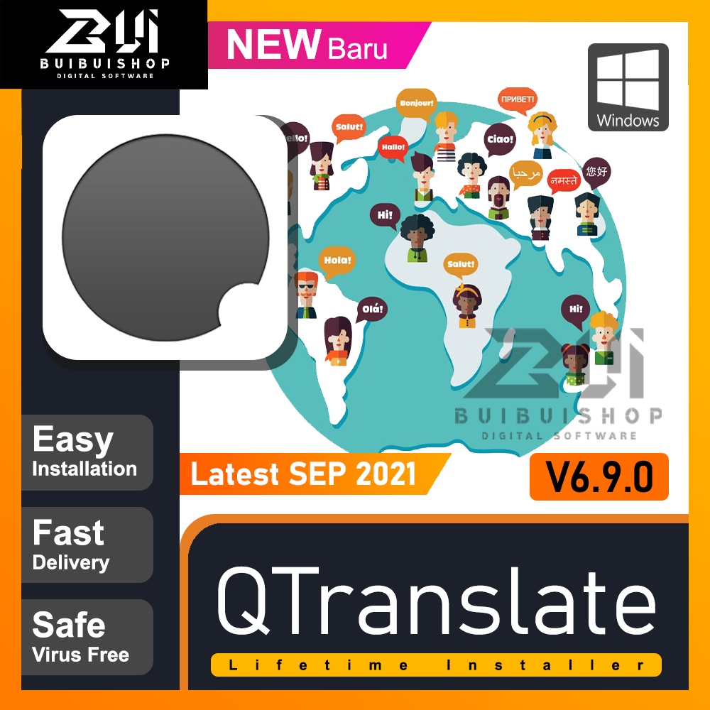 Qtranslate 6.9.0[Text Translator for Windows 7/8/10-32-64bit]