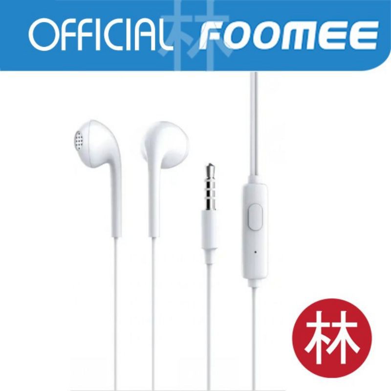 DC - HEADSET FOOMEE QA05 ORIGINAL 100% / MODEL R11 /HANDSFREE / HEADPHONE / EARPHONE / EARBUDS