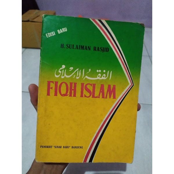 Jual Original Fiqih Fiqh Islam Edisi Baru Karya H Sulaiman Rasjid