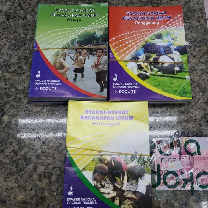 BUKU SKU PRAMUKA SIAGA, PENGGALANG, PENEGAK, PANDEGA