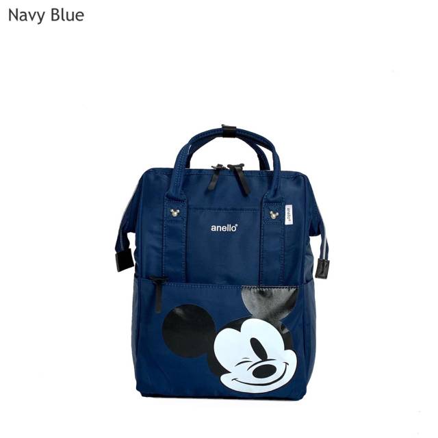 Backpack anello 2 tone x disney Large/tas ransel mickey