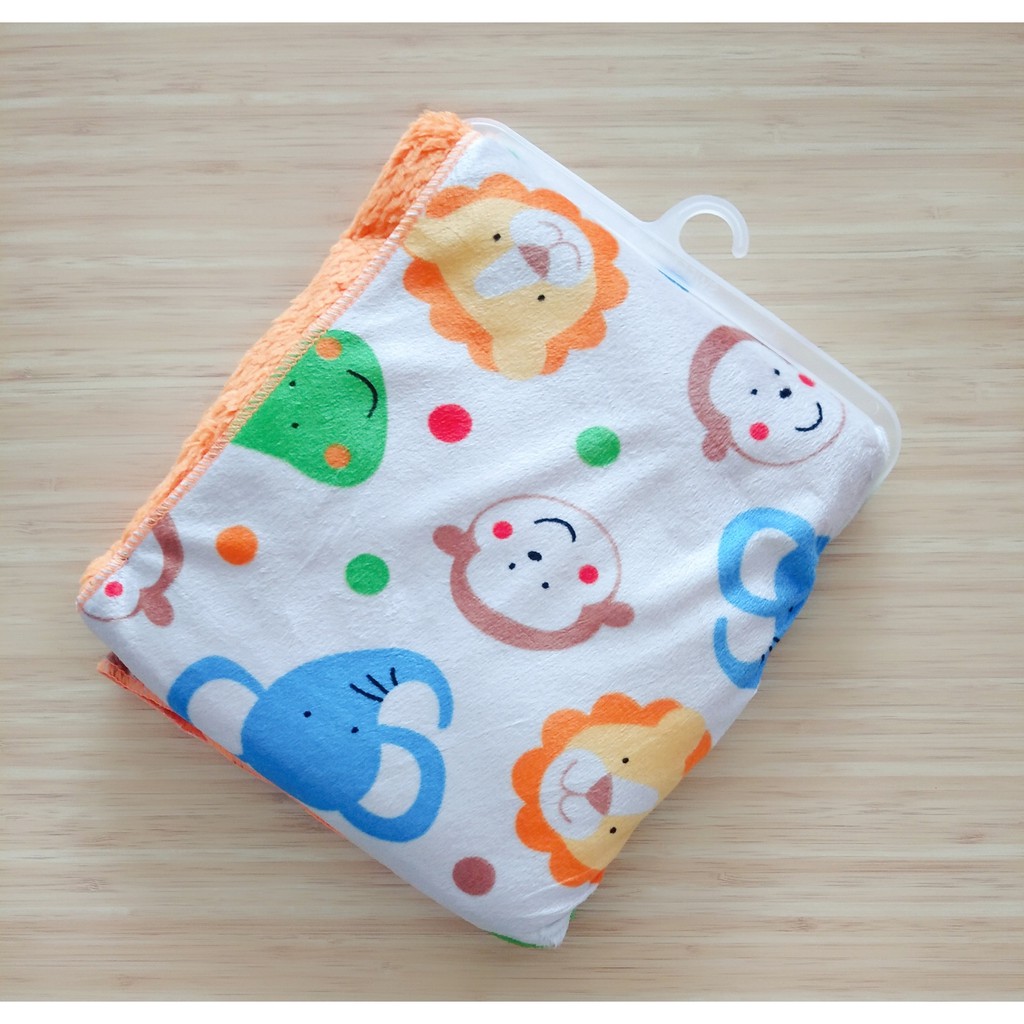 SELIMUT BAYI ANAK MURAH SELIMUT DOUBLE FLEECE / BONEKA BLANKET SELIMUT BULU KADO BAYI A1B2C3