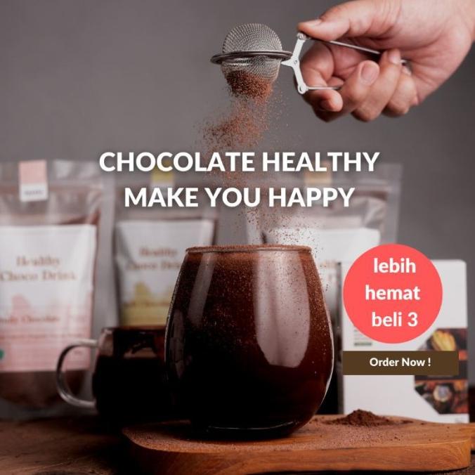 

MAKOKA HEALTHY CHOCOLATE DRINK SIZE 200GRAM - COKELAT BUBUK SEHAT - DC51C1215