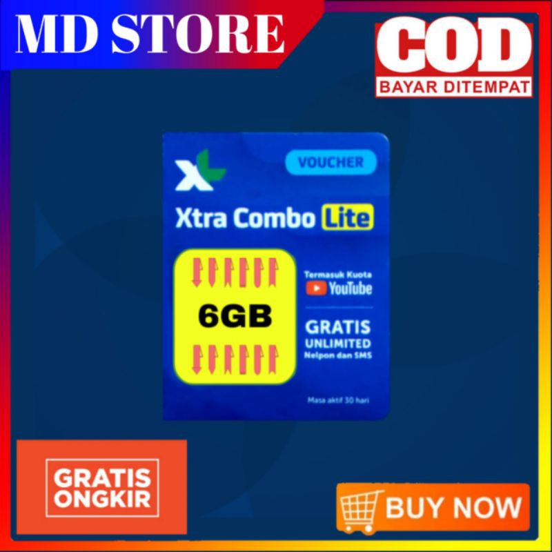 Voucher Data XL 6GB