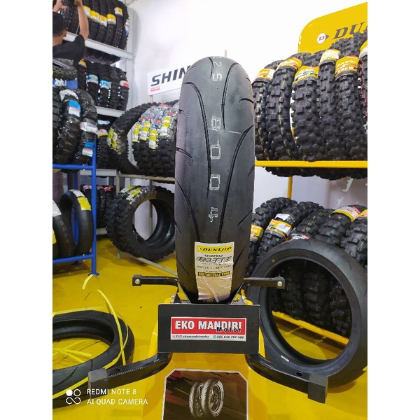 ban 140/70-17 Q LITE Dunlop sportmax q lite untuk motorsport CBR 250 ninja 250 R25 ZX25 MT25 YZF25 C