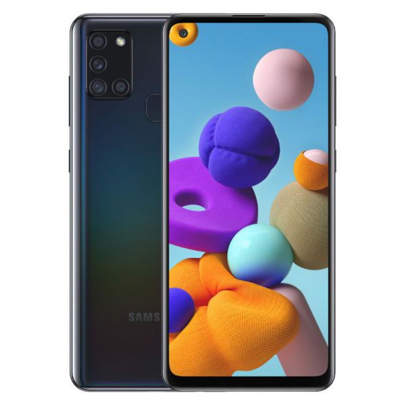 Samsung Galaxy A21s 6/128 Garansi Resmi SEIN-Hitam
