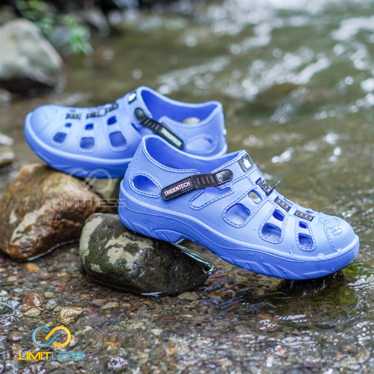 Sepatu Sandal Mancing Pria Tridentechh Bahan Eva Sandal Pria Mancing Slop Bakpao Anti Slip Waterproof
