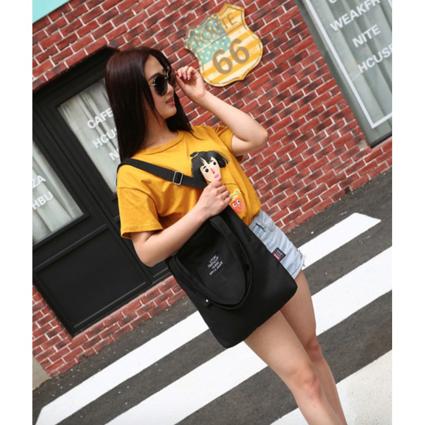 Korea Tote Bag Tas Selempang Wanita