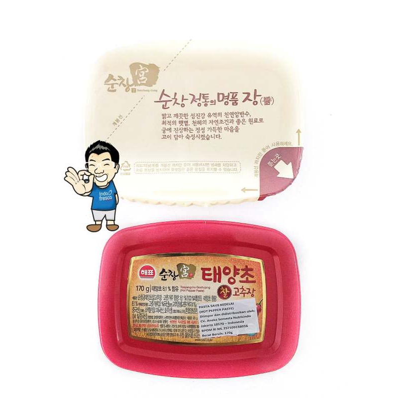 

PROMO SAJO GOCHUJANG / SAMBAL PASTA KOREA/ HOT PEPPER PASTE- 170GR TERMURAH