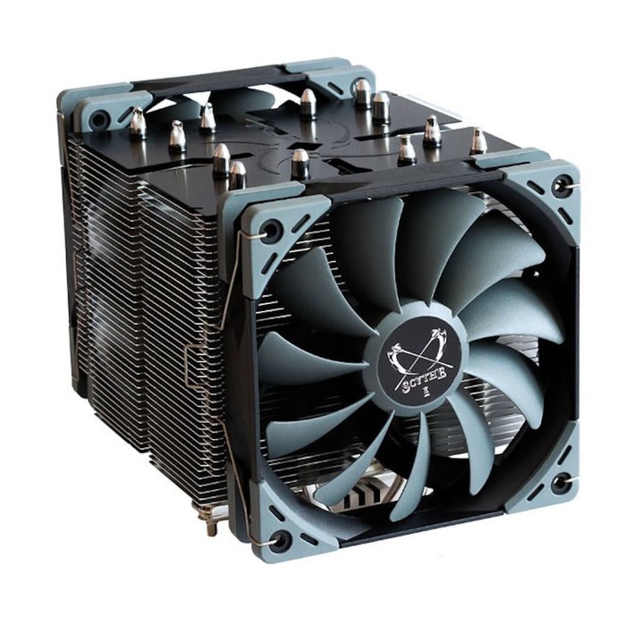 Scythe Ninja 5 120mm Large Heatsink Dual Fan CPU Cooler (SCNJ-5000)