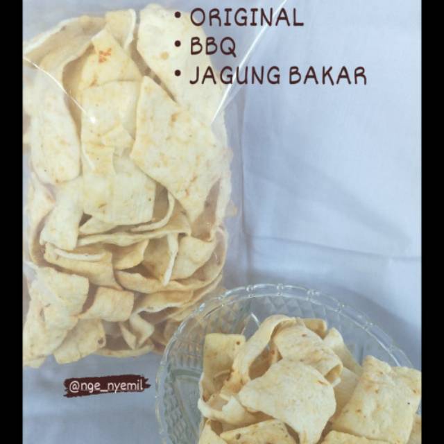 

Kerupuk selondok berbagai rasa