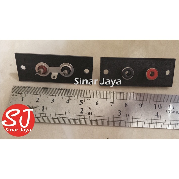 Soket RCA 2 pin / soket input output /soket audio