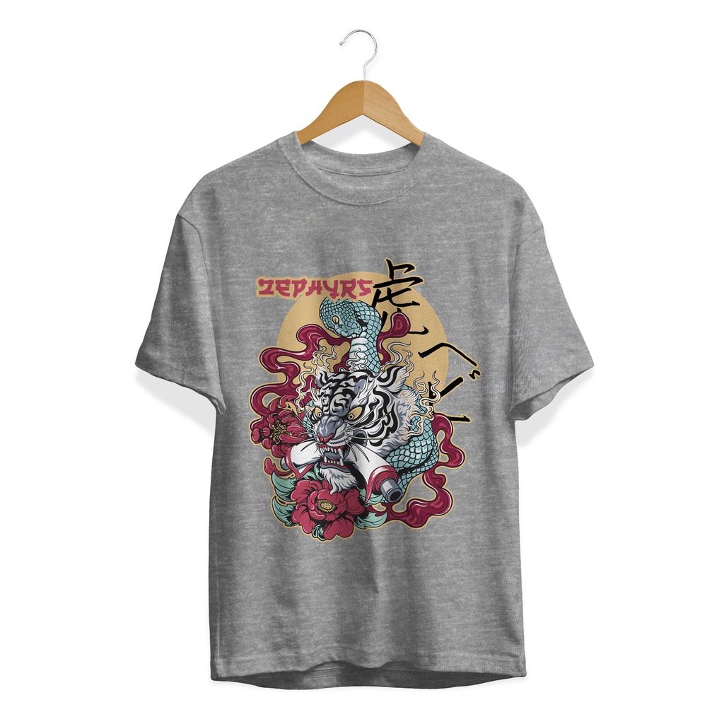 T-SHIRT KAOS BAJU SERPOPARD TIGER SNAKE PREMIUM