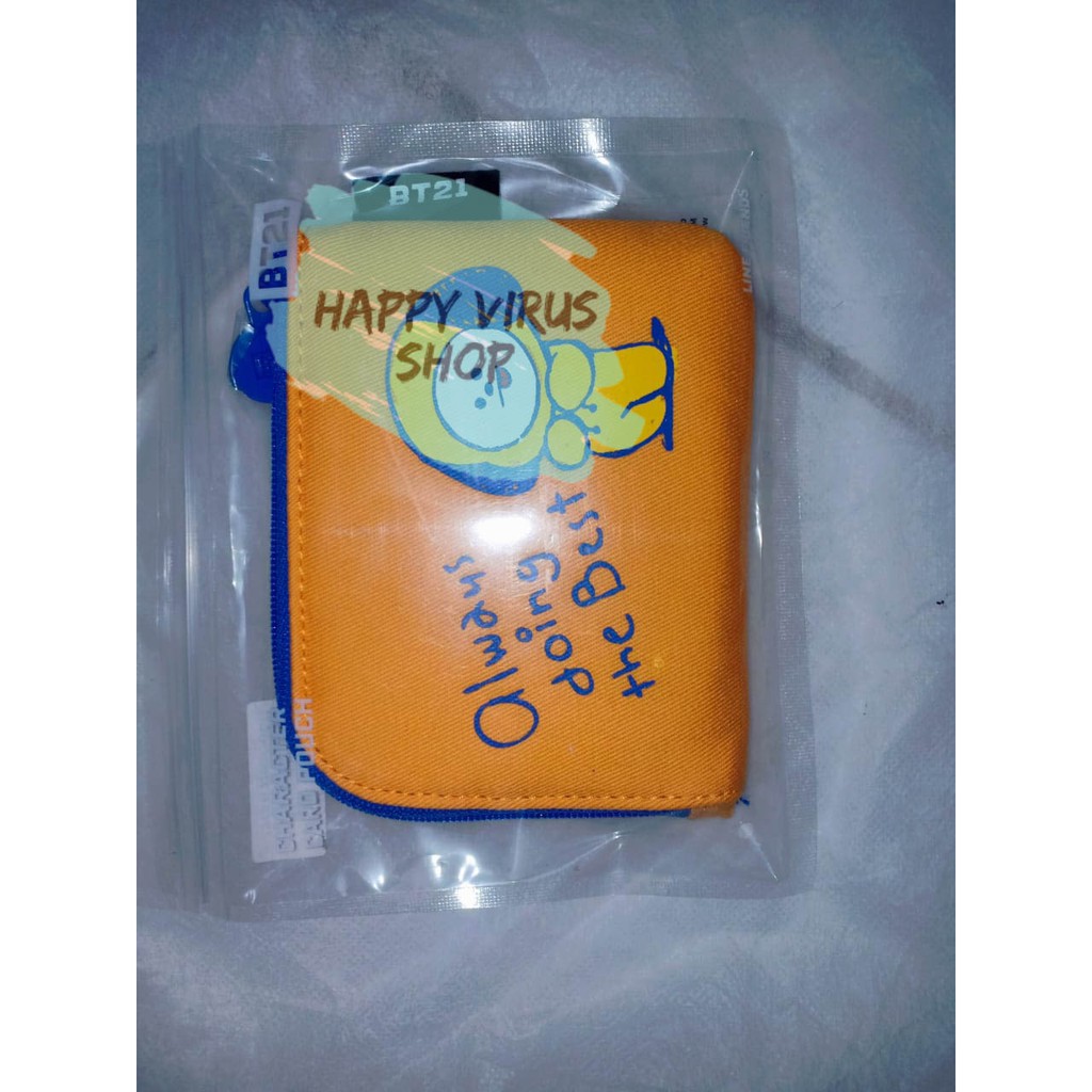 Card Pouch BT21 Chimmy Official Dompet Kartu Jimin BTS Original