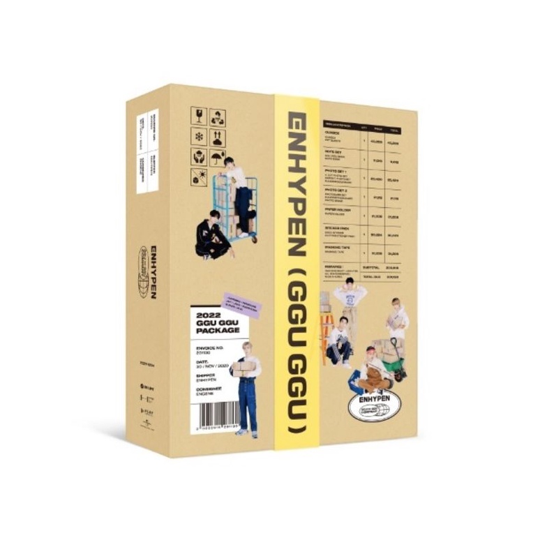[DP] SHARING ENHYPEN GGU GGU PACKAGE 2022