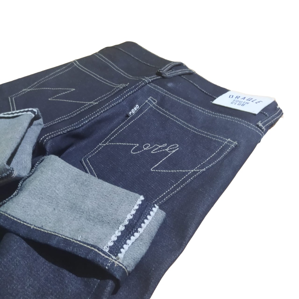 Celana Denim Slevedge Original Oraqle / Denim Selvedge / Jeans Selvedge / Celana Jeans Pria Denim