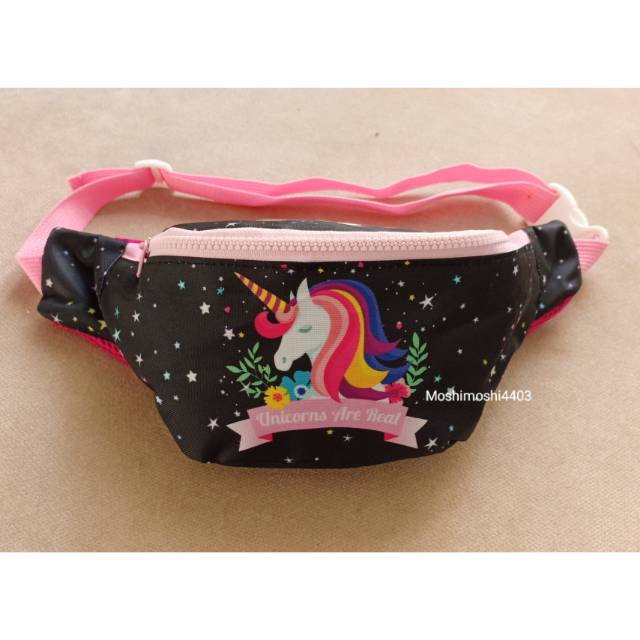 Tas slempang unicorn