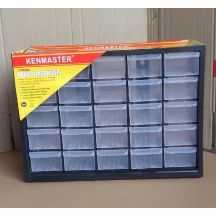 Kenmaster Rak Susun  25 Laci Kecil  Atau Drawer Kode 64 