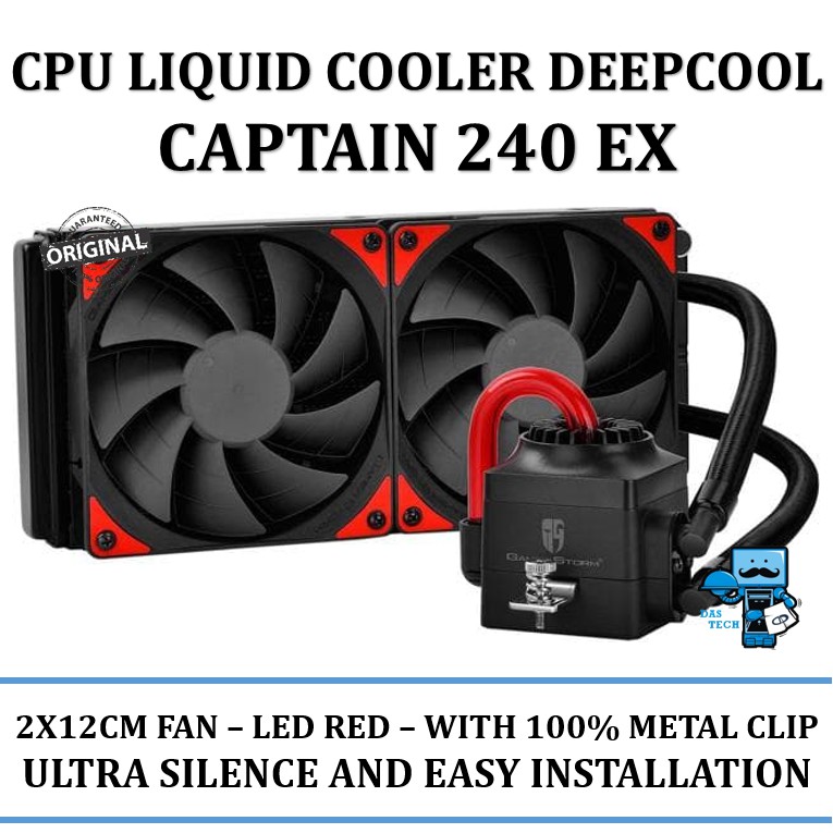 Cooling Fan Deepcool Captain 240 EX Liquid Cooler - Original Resmi