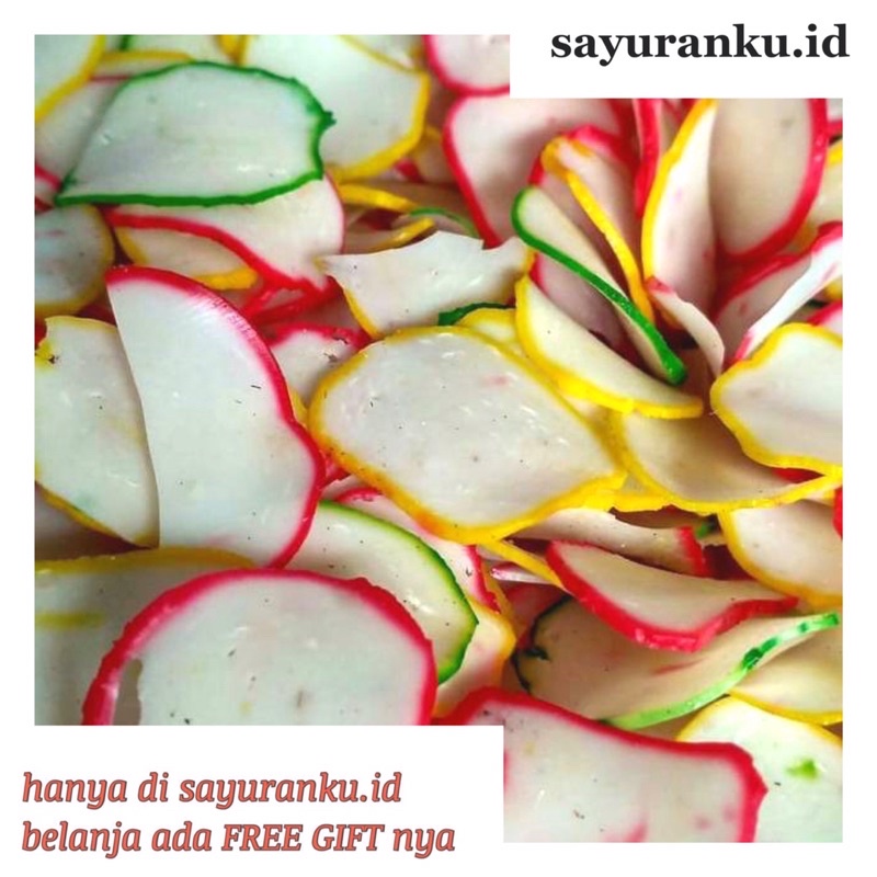 

Kerupuk Bawang Warna Warni Prima 500 gr