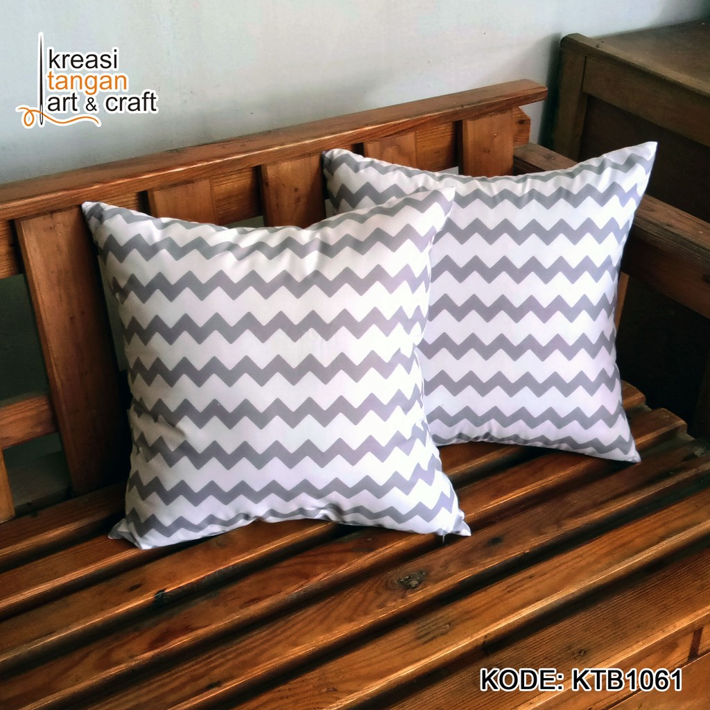 SARUNG BANTAL SOFA Ukuran 30x50, 40x40, 45x45, 50x50, 60x60, 70x70 - KTB1061