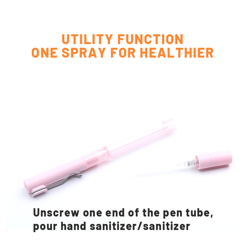 Pulpen,Alco-Pen,Sanitizer 4in1 Dengan Botol Spray,Semprot