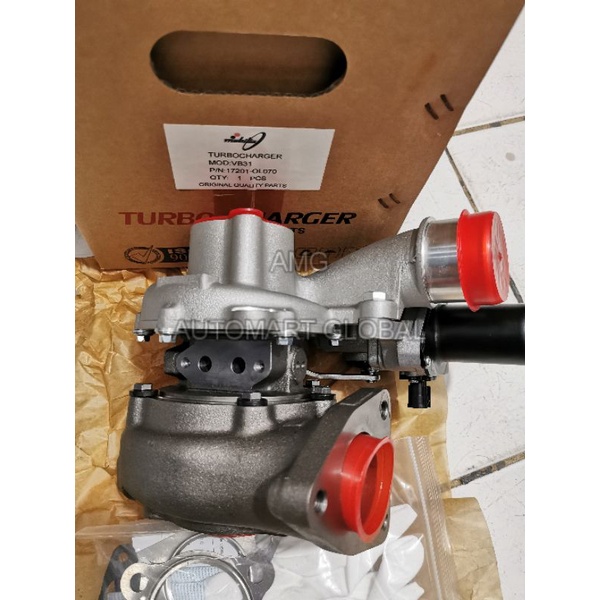 turbo charger toyota hilux 3.0 3000cc 17201-0l040