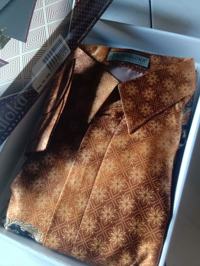 Kemeja Batik Semi Sutra Original Pekalongan Furing Istimewa