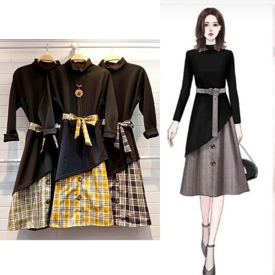 Tunik zara 02 FREE belt