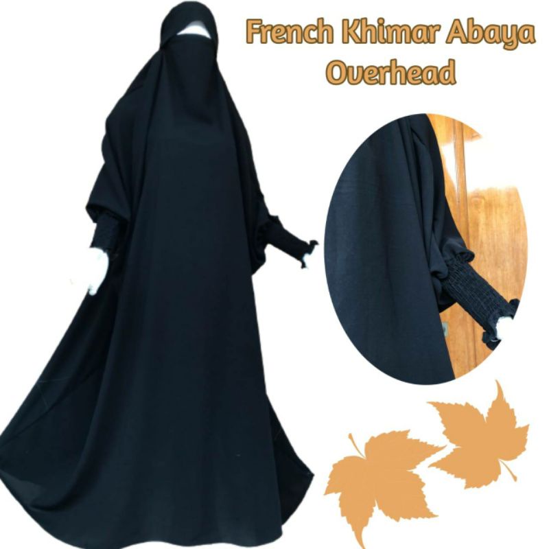 Abaya french khimar overhead jb Bonanza