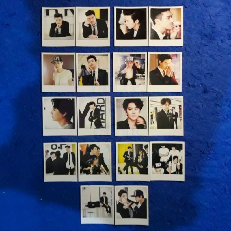 [READY] SUPER JUNIOR M OFFICIAL SWING POLAROID POLA PC PHOTOCARD SUJU M KYUHYUN EUNHYUK DONGHAE