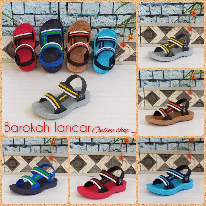 SANDAL SEPATU ANAK NEW ERA BB CNC 23003 SIZE  21-26 ko