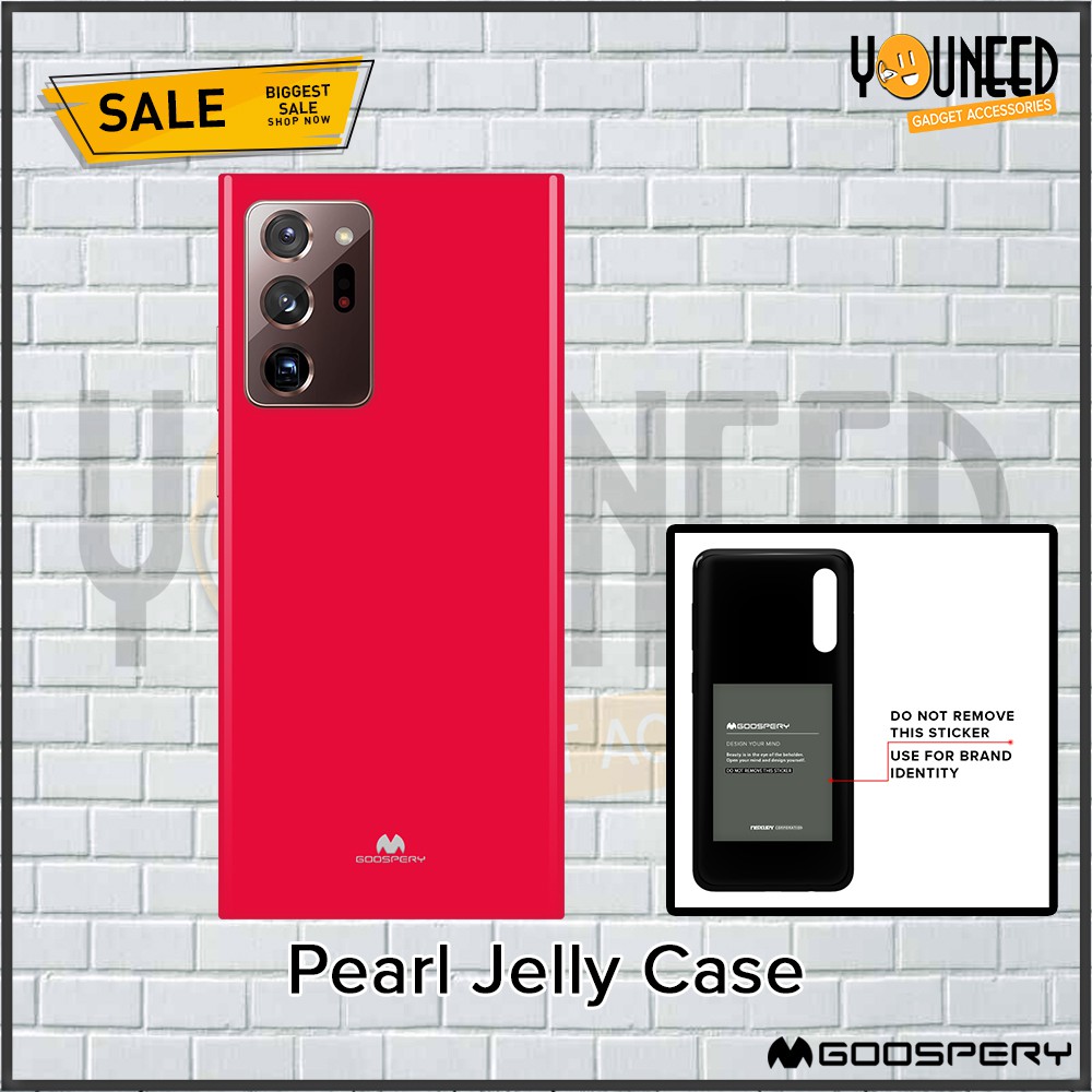 Casing Samsung Galaxy Note 10 Galaxy Note 10 Plus Goospery Pearl Jelly Case