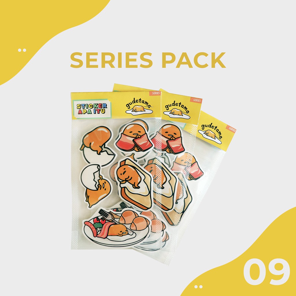 

STICKER GUDETAMA (B) SERIES PACK